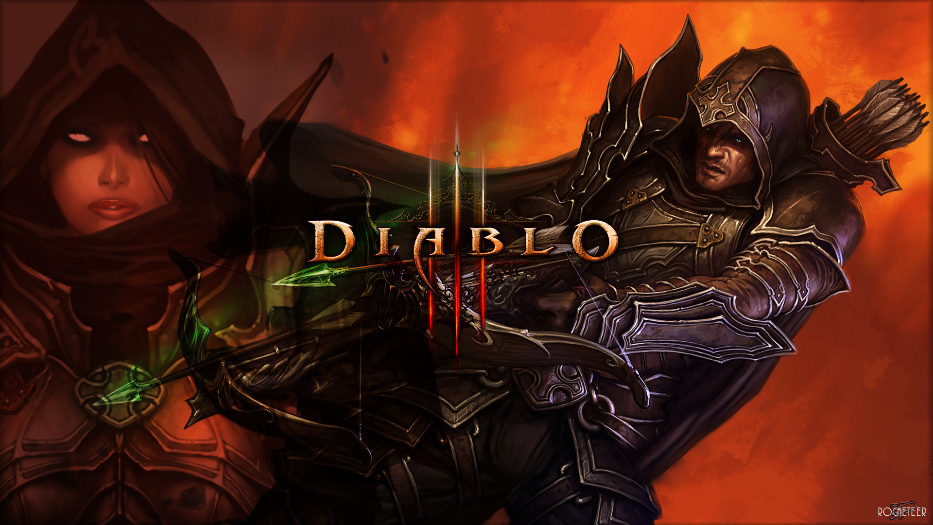 2012 Diablo 3 Demon Hunters Wallpapers Hd Wallpapers 98158
