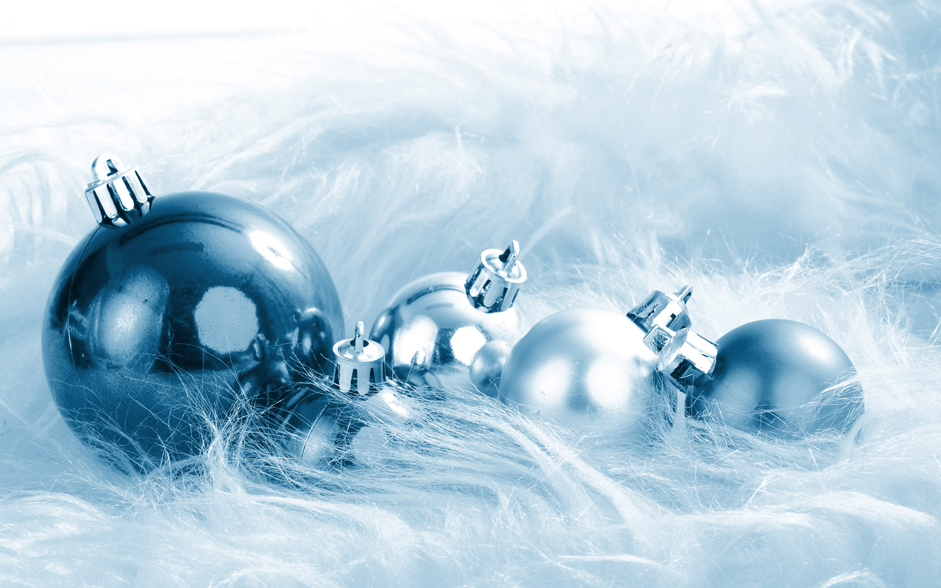 Merry xmas and Happy New Year - Blue and White Christmas Decorations Wallpapers - HD Wallpapers ...